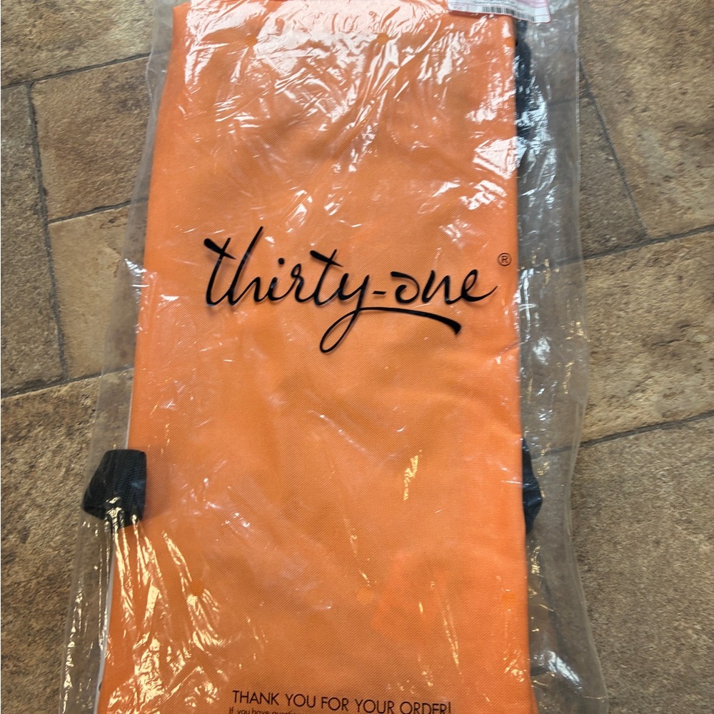 Thirty-One Halloween Colorblock Utility Tote